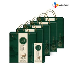 [CJ공식] 한뿌리흑삼대보녹용(40ml*24포) 5박스
