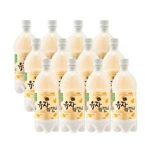 유자막걸리 750ml*12병입