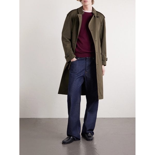 코튼 개버딘 트렌치 코트 46376663162993530