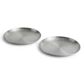 [헤이]  Outdoor Market Steel Plate Set of 2-Large 7385035