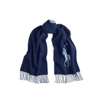 폴로 랄프 로렌 여성 빅 포니 울 스카프(WAPOSCV0J320358410)