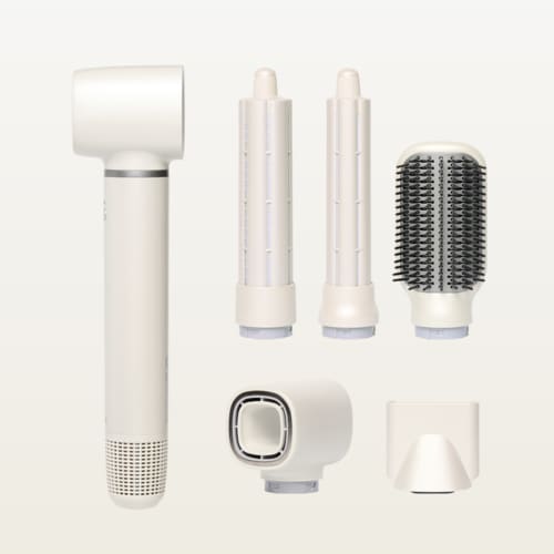 6in1 헤어스타일러 멀티스타일러 BLDC 에어 드라이기 고데기 볼륨