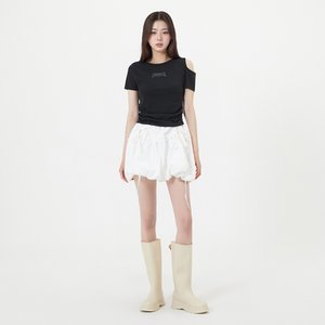 LAP 셔링 벌룬 리본스커트 AR2WS542