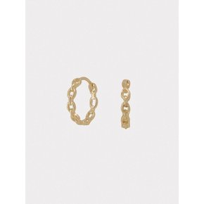 14k chain one touch earring