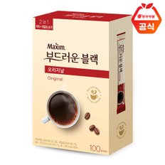 맥심 부드러운블랙 오리지날 100T 커피믹스