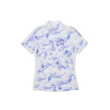 마크앤로나 W GN WATER COLOR PATTERN SS HIGHNECK (LR2IA71F)