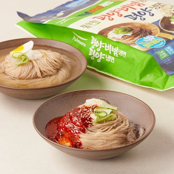 평양냉면 물2인+비빔2기획(1,266g)