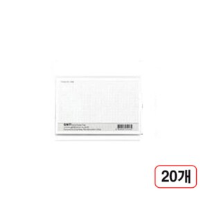 아크릴 명찰 소 78X69mm 20개
