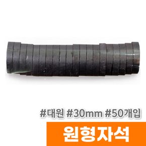 대원 원형자석 (30mm/50개입)