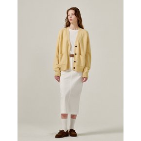 Loose cardigan (Yellow)