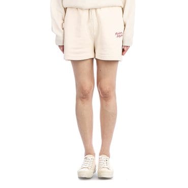 메종키츠네 여성 핸드라이팅 팬츠 (MW01404KM0321 FRESH COTTON) 24SS
