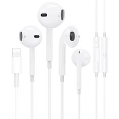 미국 뱅앤올룹슨 헤드셋 2 PacksApple Earbuds for iPhone Headphones Wired Lightning Earphone