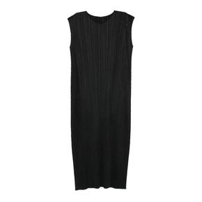 26FW 플리츠플리즈 미디 스커트 PP68JH13515 BLACK