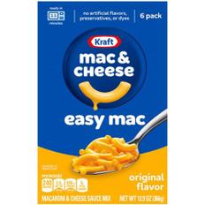 크래프트 마카로니 앤 치즈 디너 6개팩 Kraft Easy Mac Original Macaroni Cheese