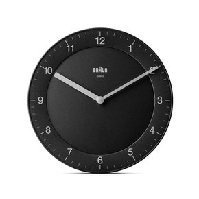 Classic Wall Clock 브라운 클래식 벽시계 BC06 블랙