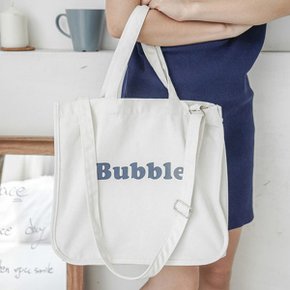 BUBBLE 깔끔한 숄더 에코백