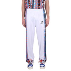 Mens Pants MARCELO BURLON X KAPPA JOGGING PANTS WHITE CMCJ004_S23FAB0010184