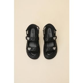 Cle sandal(black) DG2AM24015BLK