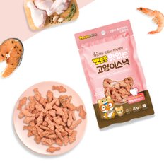 뽀로로펫 고양이스낵 연어+새우+닭 40g x 12입