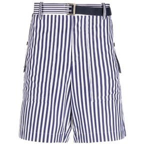 Shorts Short Sacai WHITE/BLUE 23-03041M 222