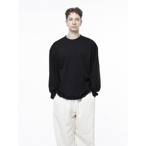 Ponte Slit Long-sleeved - Black /M243TP02BK