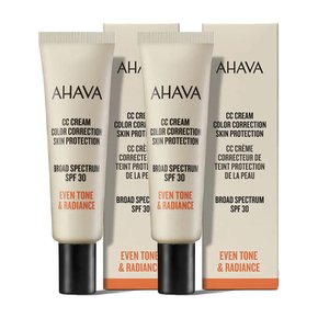 AHAVA 아하바 CC크림 SPF30 컬러 코렉션 30ml 2개