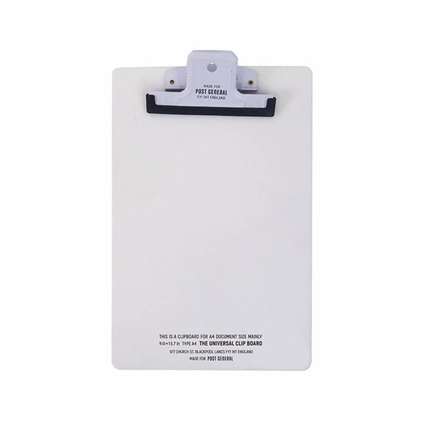 유니버셜 클립 보드 A4 화이트