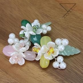 한설한복한설한복821.M 진주플라워 브로치