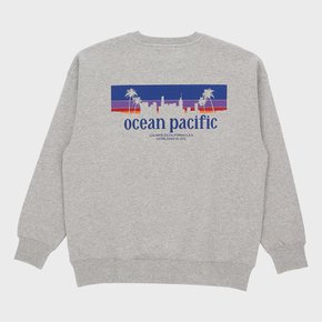 OCEAN CITY SWEAT SHIRT [MELANGE]