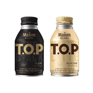  티오피 마스터라떼 275ml X 6개 + 더블랙 275ml X 6개 (총12개) TOP