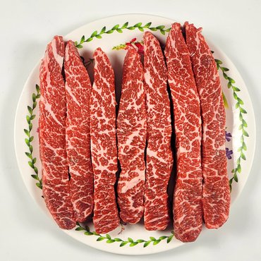 바라던 [냉동/미국산] 구워먹기 손쉬운 뼈없는 우대갈비 400g x 2팩 (총800g) /꽃갈비