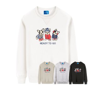 기모M 레디퍼피 맨투맨 남녀공용 S~4XL 빅사이즈