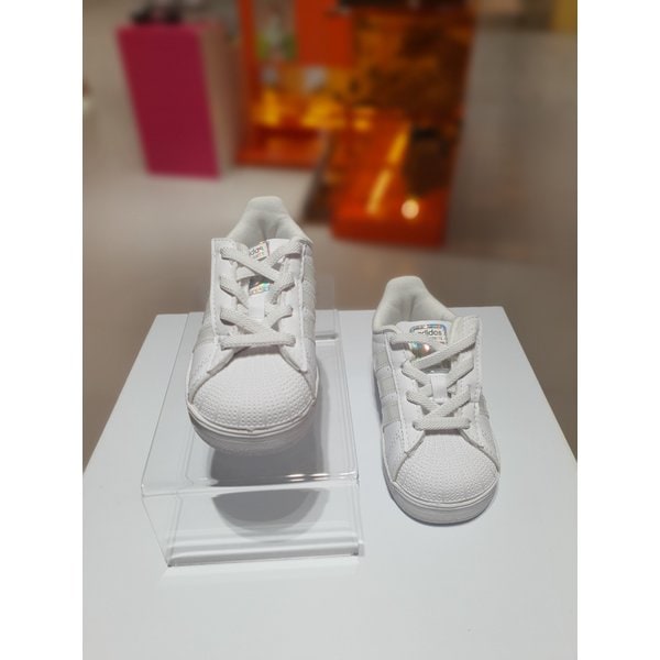 [시흥점] 아디다스 슈퍼스타 LED 라이트 CF EL I 벤딩 운동화(화이트)(ADKCF3TSSL11WBK)
