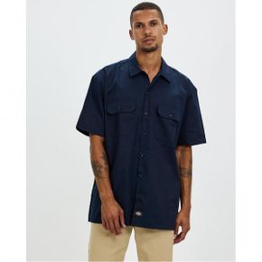 4373519 Dickies 1574 SS Work Shirt - Dark Navy