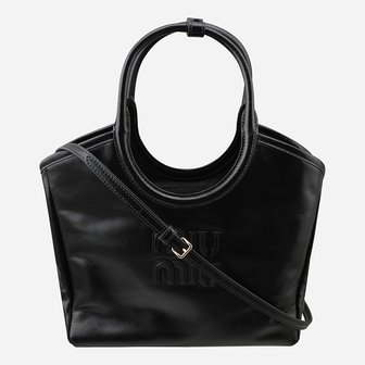 미우미우 [시흥점] 6S 5BA284 2IEO F0002 아이비 토트백 블랙