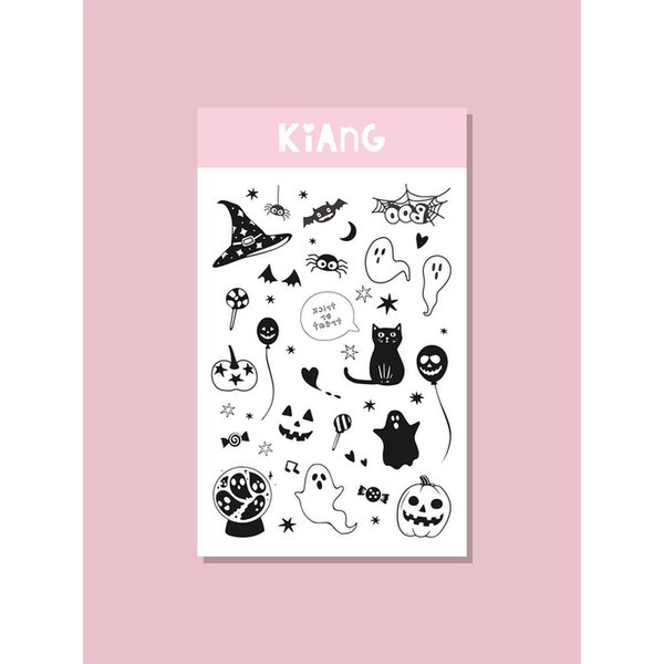할로윈 타투 스티커 (모노할로윈)