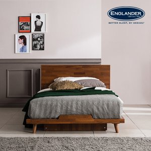 잉글랜더 로먼 4color 평상형 침대(DH 7존 독립스프링 매트리스-슈퍼싱글)