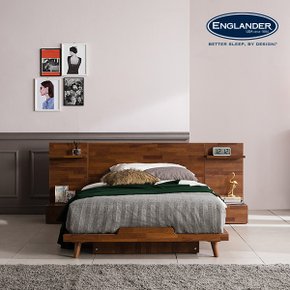로먼 4color 평상형 침대(DH 7존 독립스프링 매트리스-슈퍼싱글)