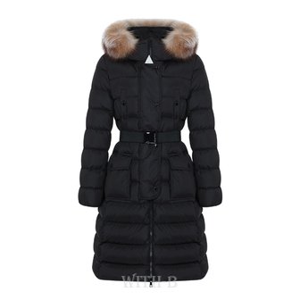 몽클레르 (쇼핑백증정)[MONCLER]클로에 퍼 롱 패딩 KHLOE BLACK