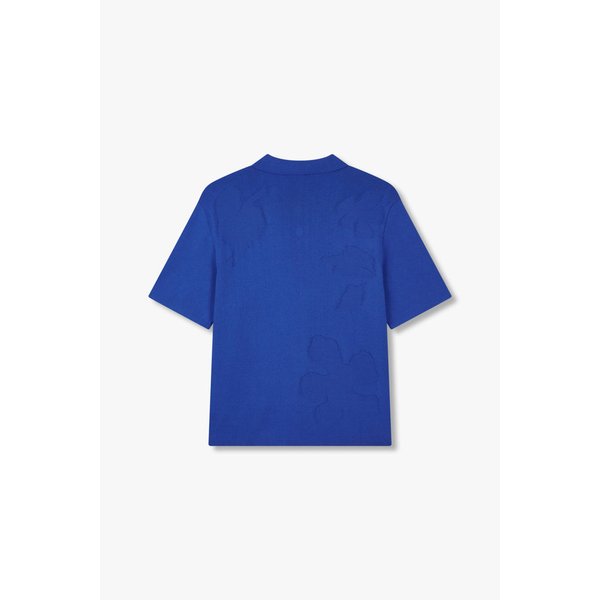 [PS PAUL SMITH] 플라워 자카드 폴로 니트 5735128104000