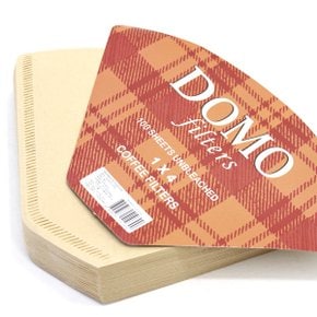 DOMO 커피여과지 1X4 100매 핸드드립 커피종이 홈카페