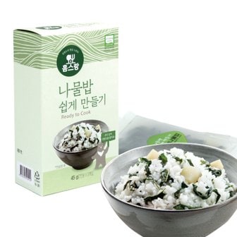 청태산농장 밥지을때 바로넣는 유기농(곤드레,어수리,감자,곰취,참취나물) 12인분(15gx6봉)