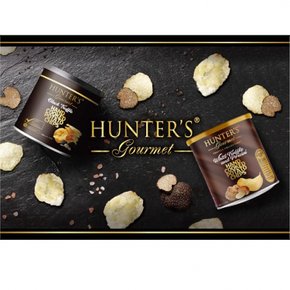 & BIG150g HUNTER`S [트뤼플 먹어 비교] 헌터스 감자칩 블랙 트뤼플 화이트 트뤼플 (2개 세트)