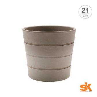 데팡스 [S.K Since 1893] 테라코타 독일토분 인테리어화분 샤르데나(21cm)