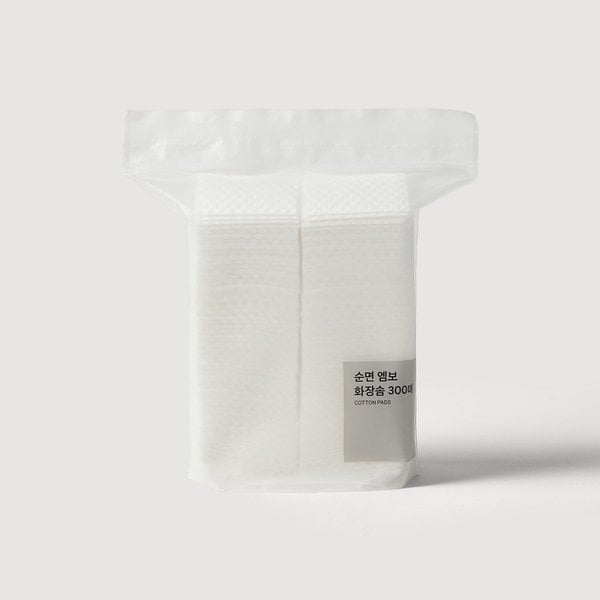 순면 엠보 화장솜 300매 J83N904014000