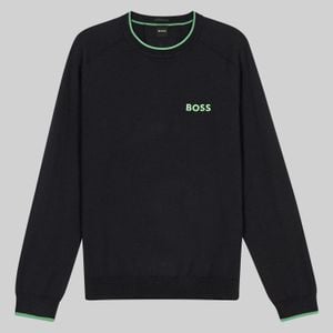 BOSS [30프로 할인][WI][Green] 레귤러핏 니트 스웨터 다크블루 (50510680402)