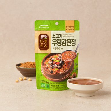 반듯한식 소고기우렁강된장양념소스_150g