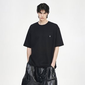 옴므 타이틀 스트링 티셔츠 블랙 SI3TS325BK