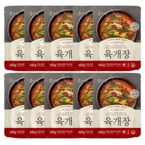 참스토리 육개장 500g 10개 (WC9EC46)