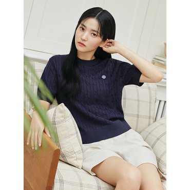 폴햄 여성) 원더쿨 케이블 반팔 풀오버 PHF2ER2430